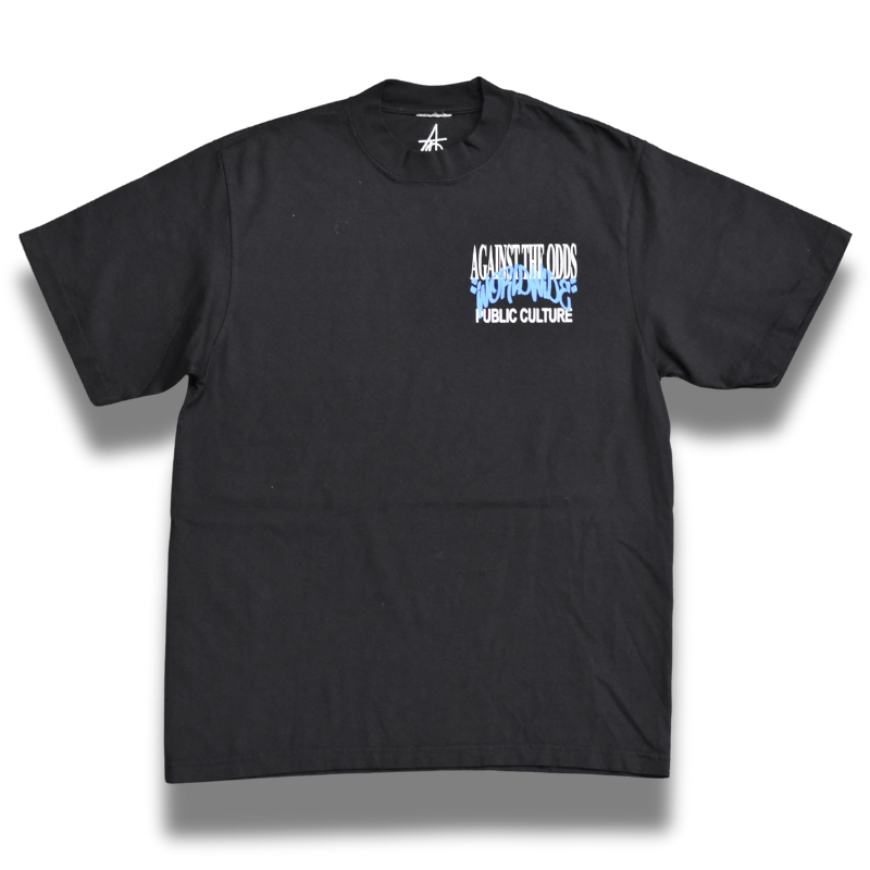 Against The Odds Public Culture Tee Black