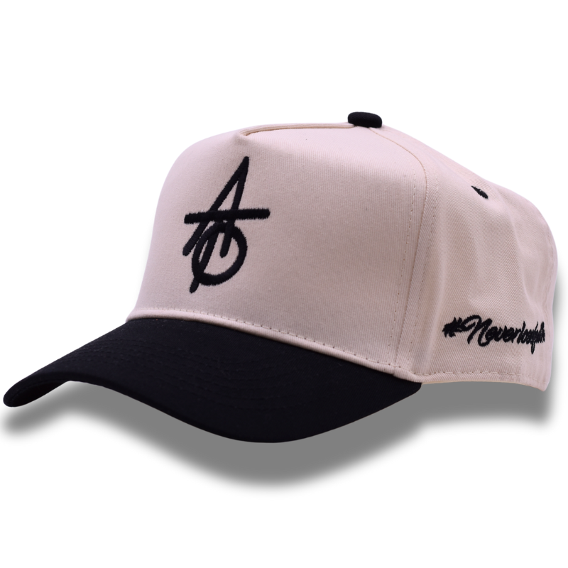 Against The Odds ATO Logo Snapback Hat Natural/Black